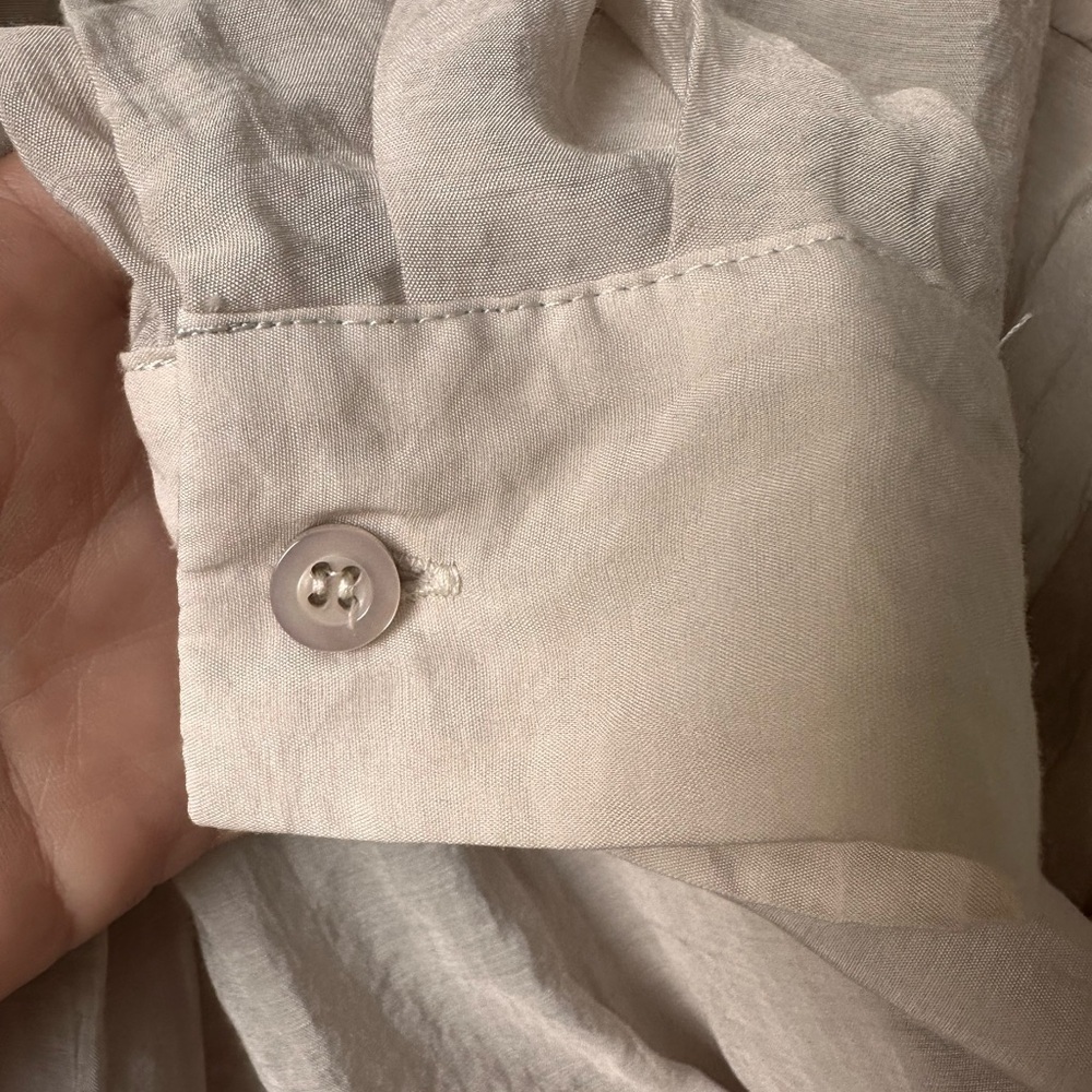By Together Long Sleeve Button Up Blouse Shirt - Picture 14 of 14